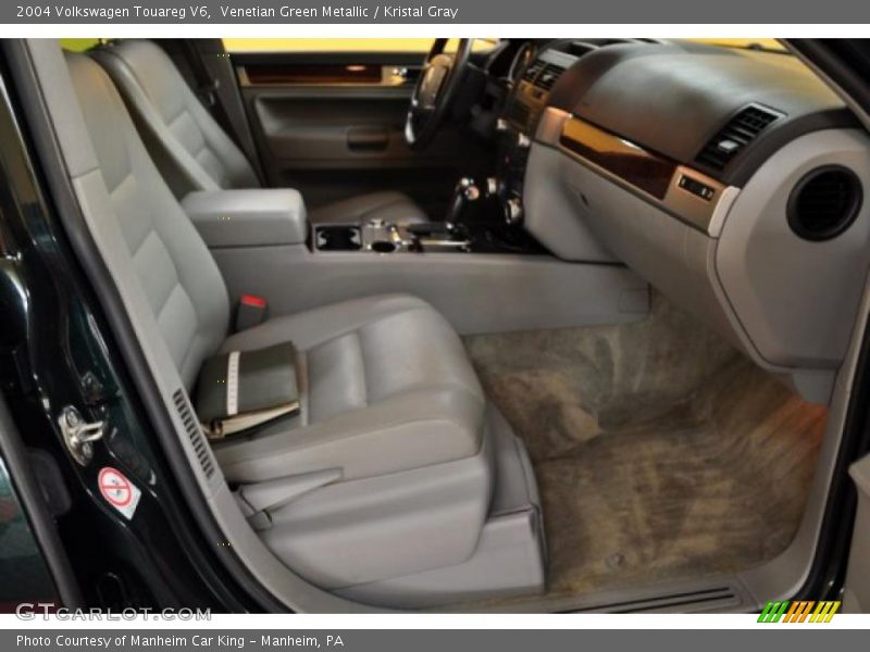 Venetian Green Metallic / Kristal Gray 2004 Volkswagen Touareg V6
