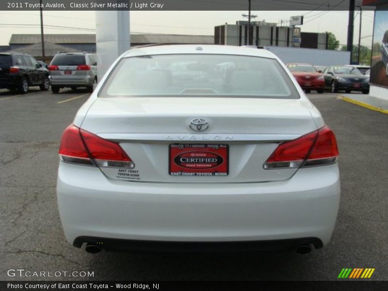 Classic Silver Metallic / Light Gray 2011 Toyota Avalon