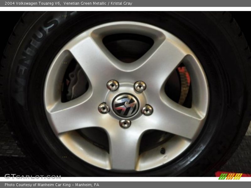 Venetian Green Metallic / Kristal Gray 2004 Volkswagen Touareg V6