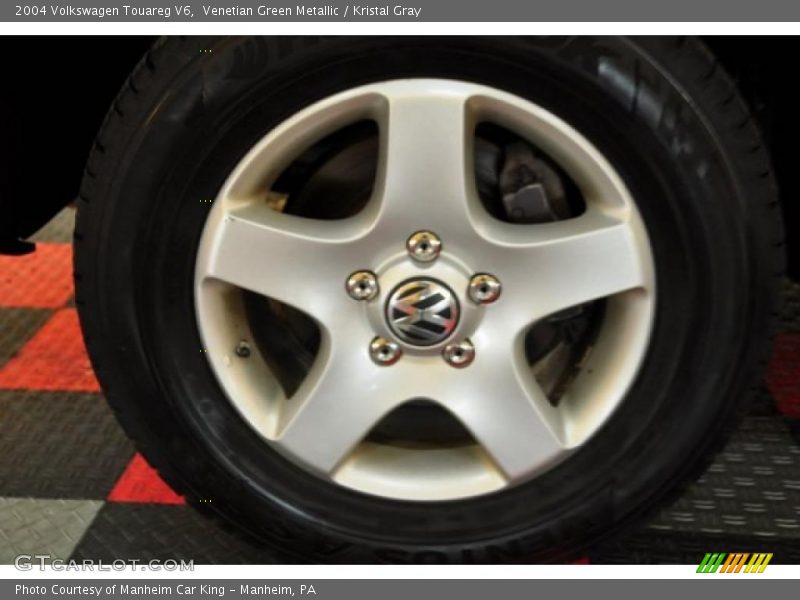 Venetian Green Metallic / Kristal Gray 2004 Volkswagen Touareg V6