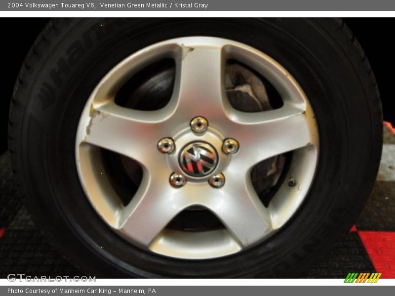 Venetian Green Metallic / Kristal Gray 2004 Volkswagen Touareg V6