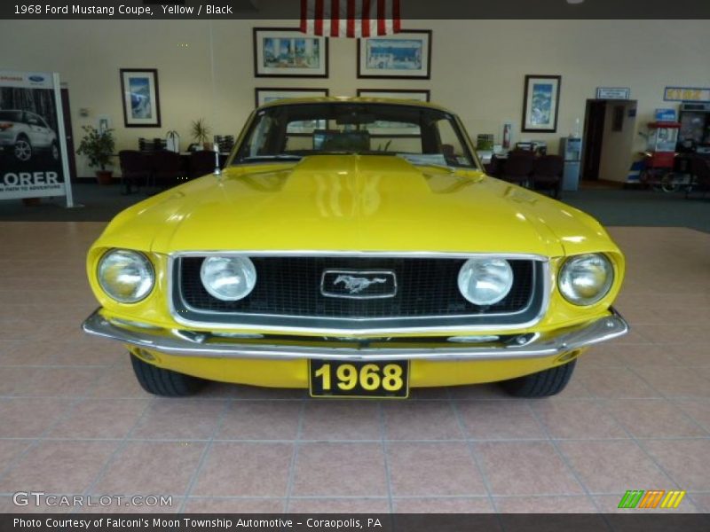  1968 Mustang Coupe Yellow