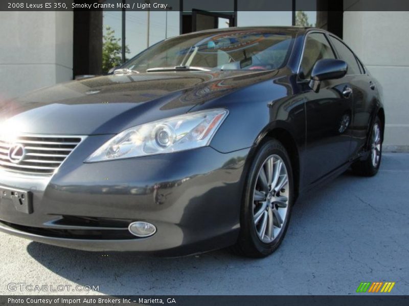 Smoky Granite Mica / Light Gray 2008 Lexus ES 350