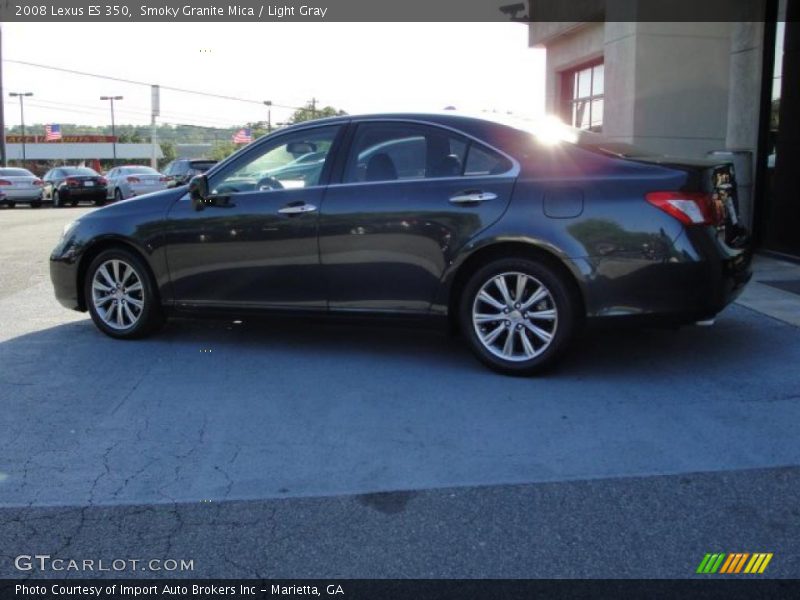 Smoky Granite Mica / Light Gray 2008 Lexus ES 350