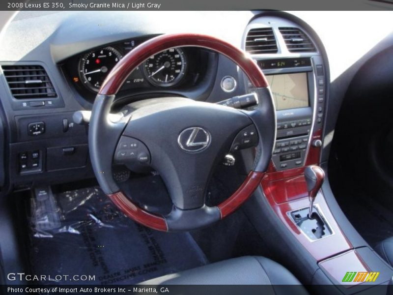Smoky Granite Mica / Light Gray 2008 Lexus ES 350
