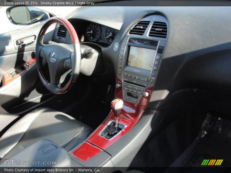 Smoky Granite Mica / Light Gray 2008 Lexus ES 350