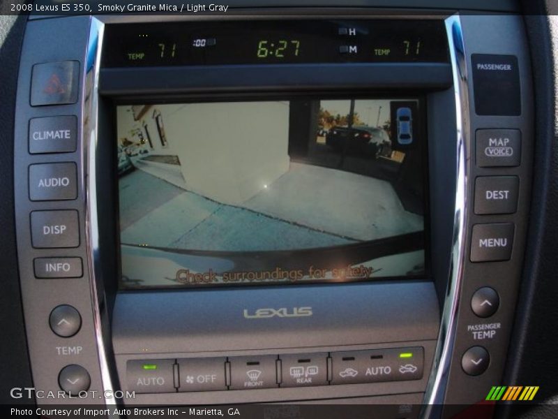 Smoky Granite Mica / Light Gray 2008 Lexus ES 350