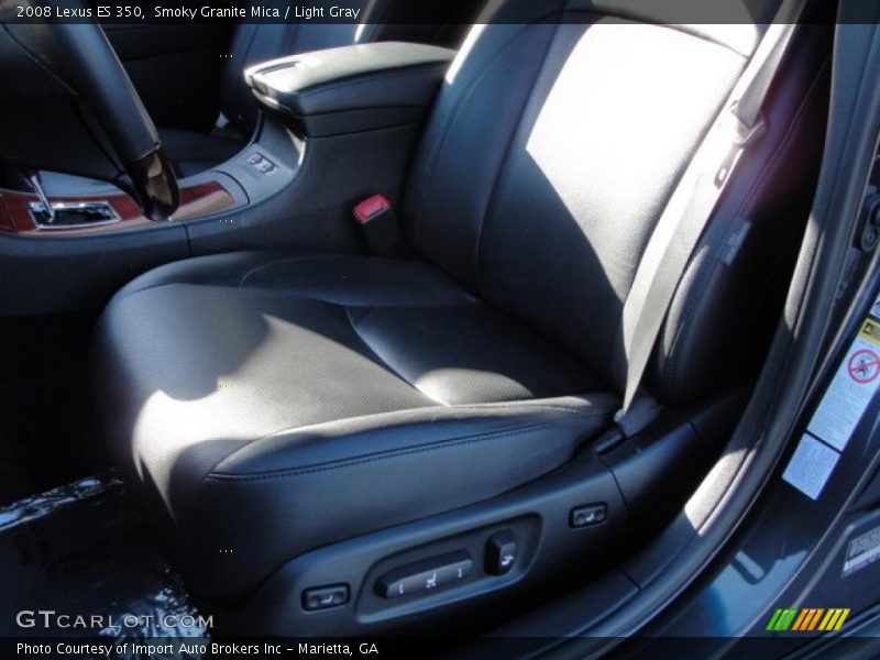 Smoky Granite Mica / Light Gray 2008 Lexus ES 350
