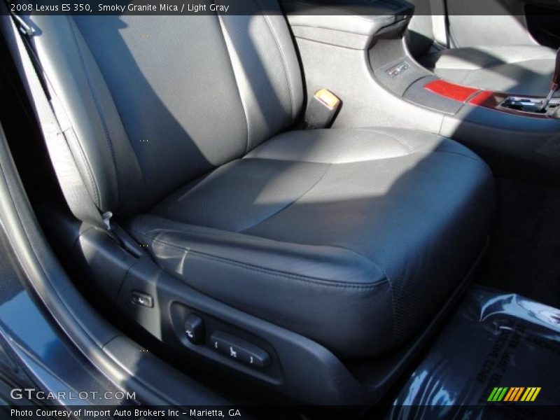 Smoky Granite Mica / Light Gray 2008 Lexus ES 350