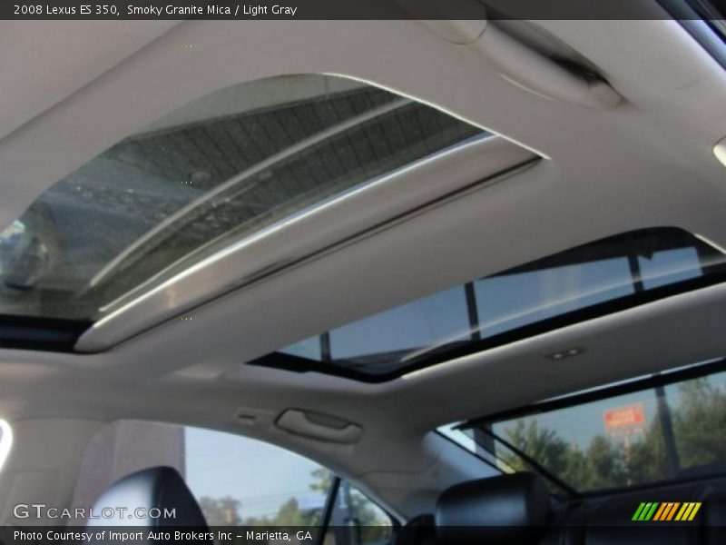 Smoky Granite Mica / Light Gray 2008 Lexus ES 350