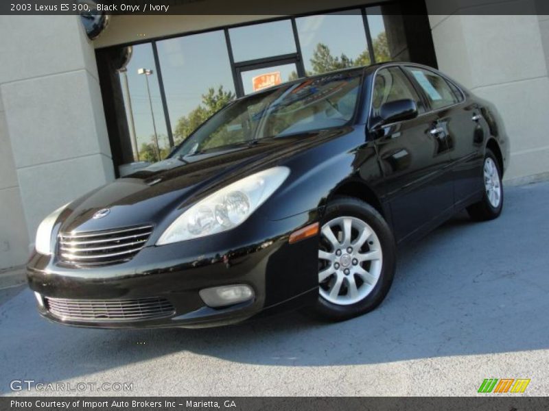 Black Onyx / Ivory 2003 Lexus ES 300