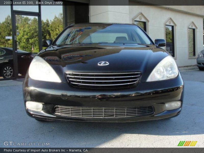 Black Onyx / Ivory 2003 Lexus ES 300