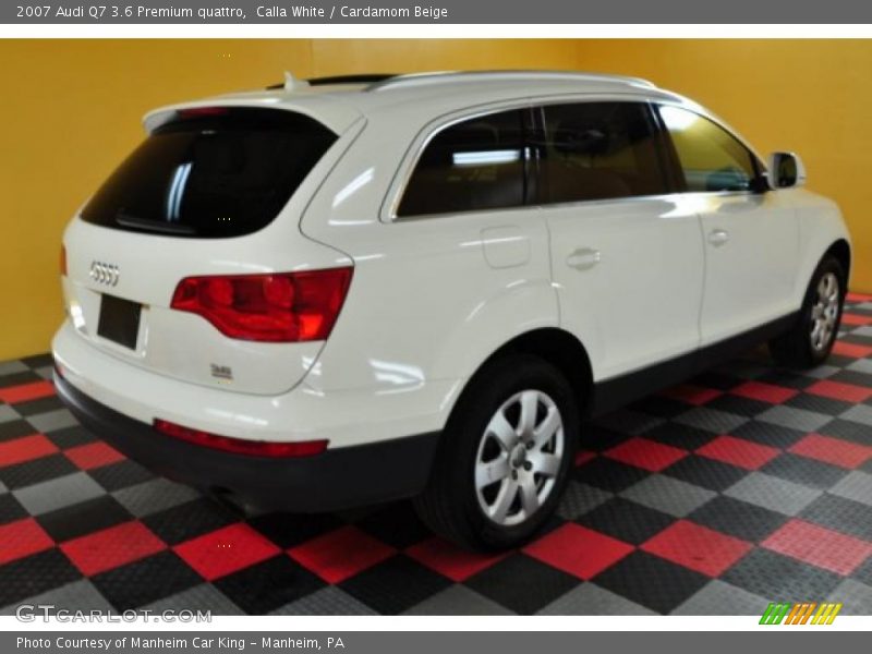 Calla White / Cardamom Beige 2007 Audi Q7 3.6 Premium quattro