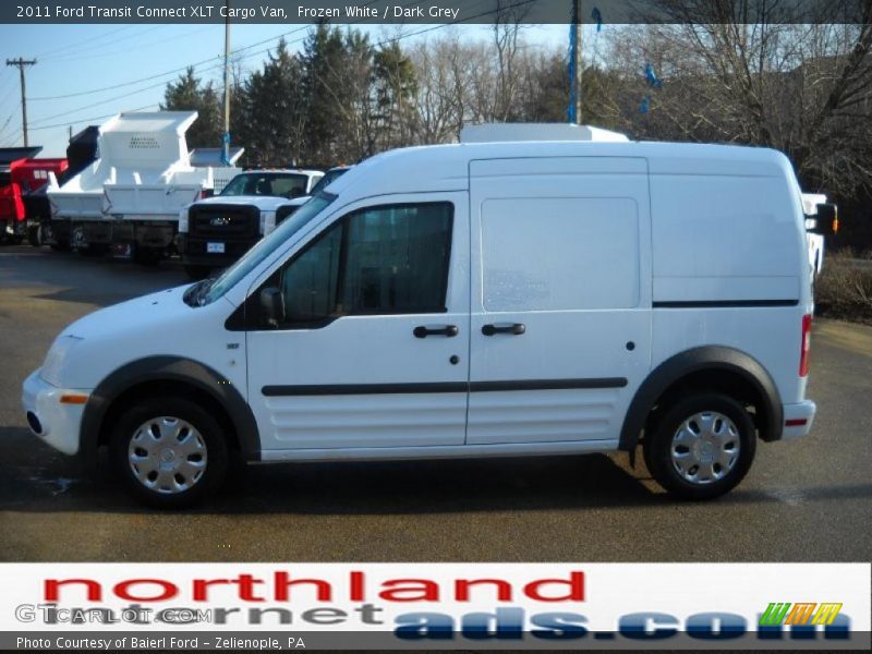 Frozen White / Dark Grey 2011 Ford Transit Connect XLT Cargo Van