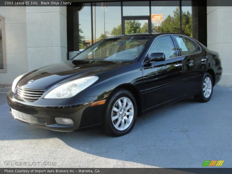 Black Onyx / Ivory 2003 Lexus ES 300