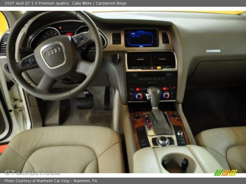 Calla White / Cardamom Beige 2007 Audi Q7 3.6 Premium quattro