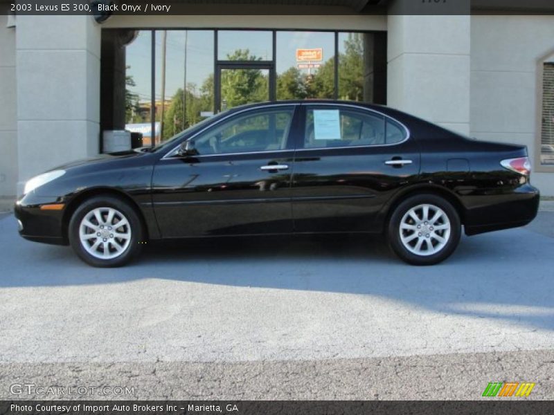 Black Onyx / Ivory 2003 Lexus ES 300