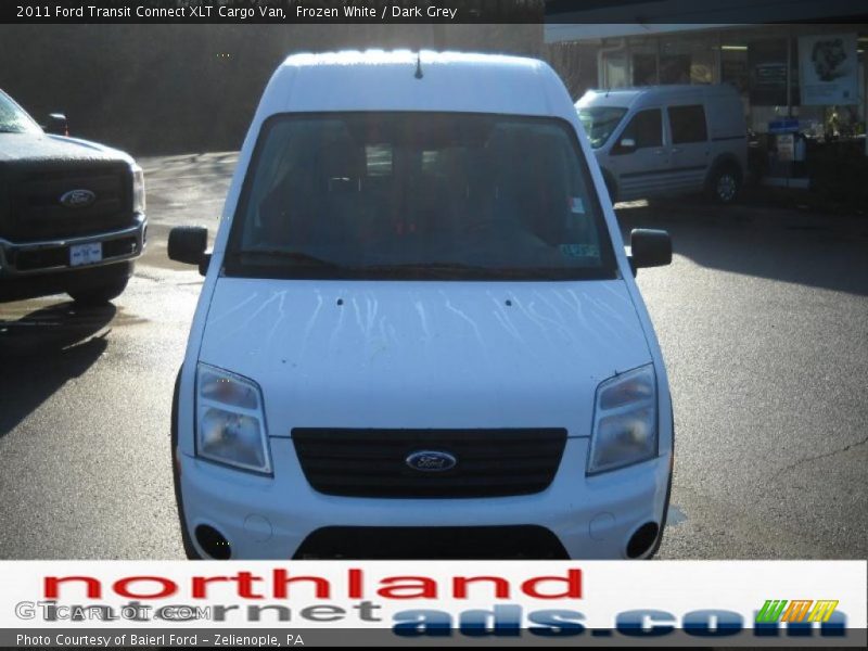 Frozen White / Dark Grey 2011 Ford Transit Connect XLT Cargo Van