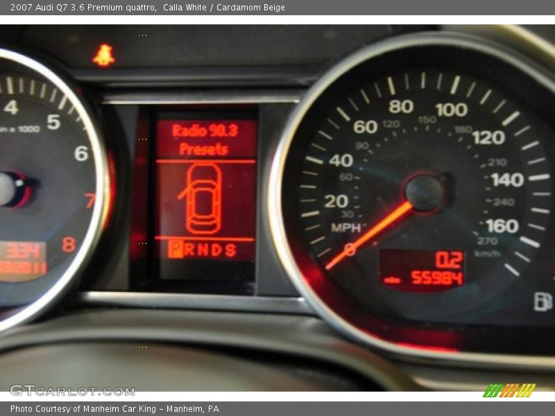 Calla White / Cardamom Beige 2007 Audi Q7 3.6 Premium quattro