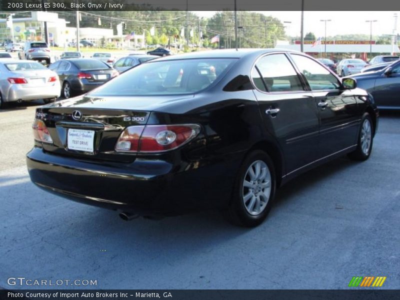 Black Onyx / Ivory 2003 Lexus ES 300