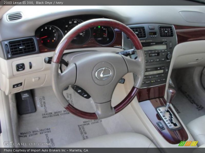 Black Onyx / Ivory 2003 Lexus ES 300