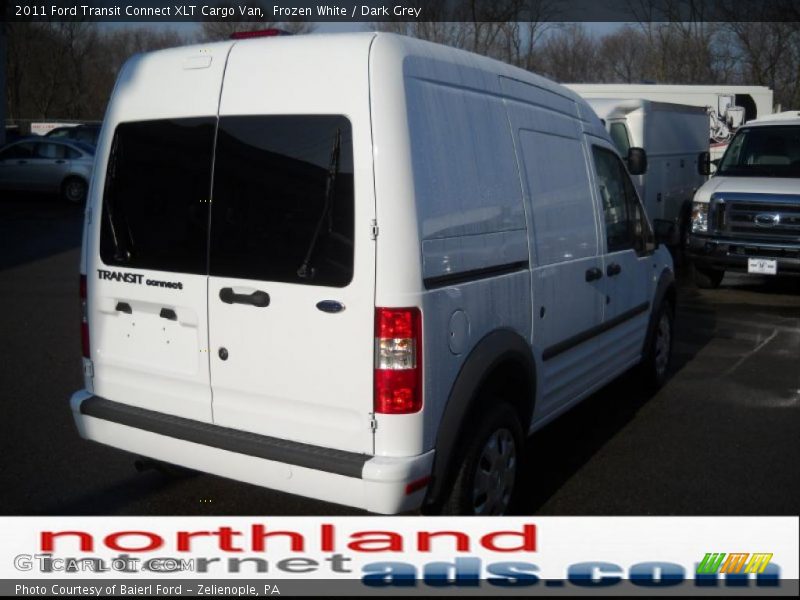 Frozen White / Dark Grey 2011 Ford Transit Connect XLT Cargo Van