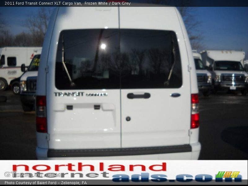 Frozen White / Dark Grey 2011 Ford Transit Connect XLT Cargo Van