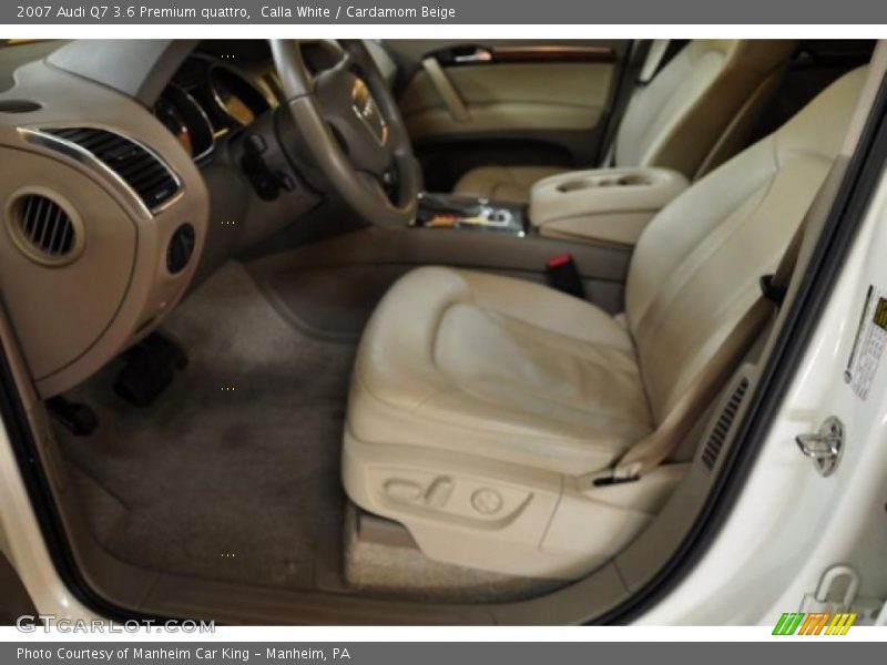 Calla White / Cardamom Beige 2007 Audi Q7 3.6 Premium quattro