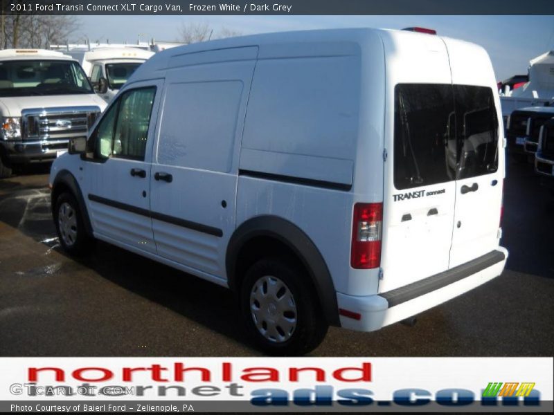 Frozen White / Dark Grey 2011 Ford Transit Connect XLT Cargo Van