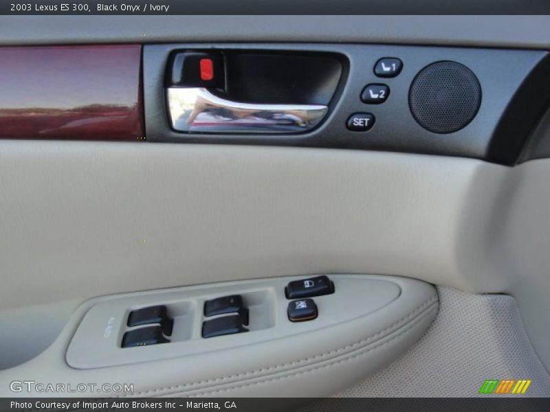 Black Onyx / Ivory 2003 Lexus ES 300