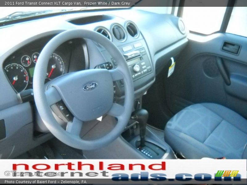 Frozen White / Dark Grey 2011 Ford Transit Connect XLT Cargo Van