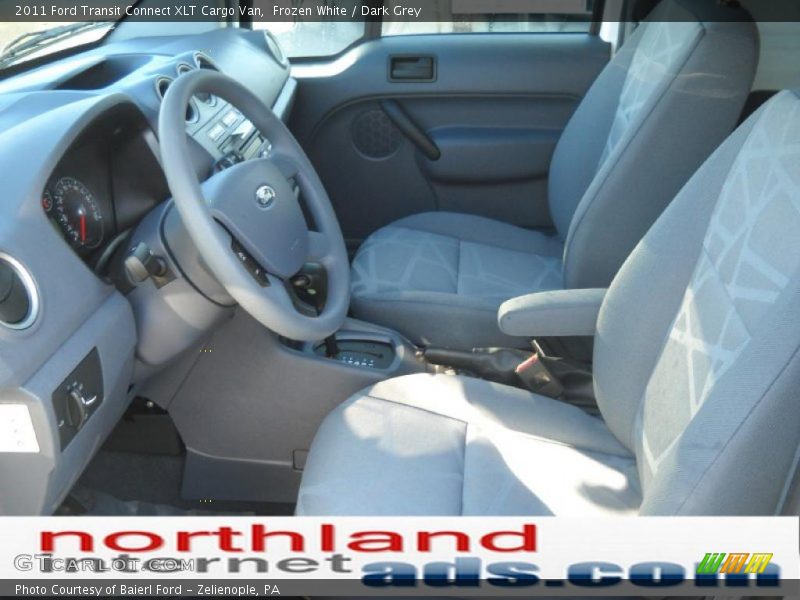 Frozen White / Dark Grey 2011 Ford Transit Connect XLT Cargo Van