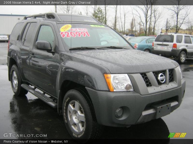 Night Armor Dark Gray / Charcoal 2008 Nissan Xterra S 4x4