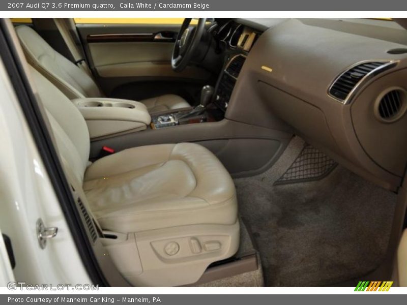 Calla White / Cardamom Beige 2007 Audi Q7 3.6 Premium quattro