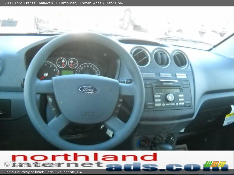Frozen White / Dark Grey 2011 Ford Transit Connect XLT Cargo Van