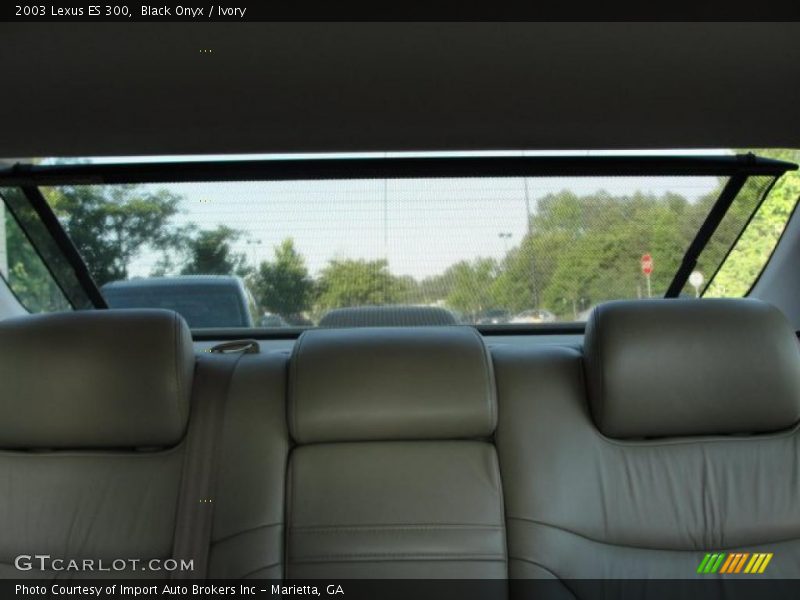 Black Onyx / Ivory 2003 Lexus ES 300