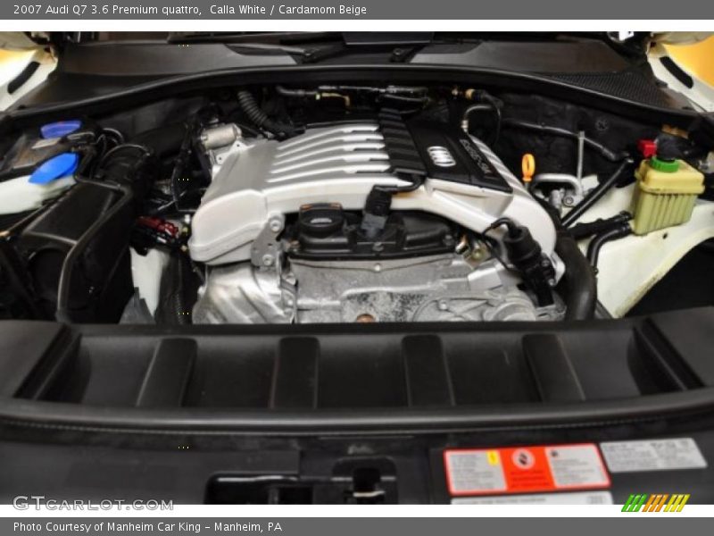 Calla White / Cardamom Beige 2007 Audi Q7 3.6 Premium quattro