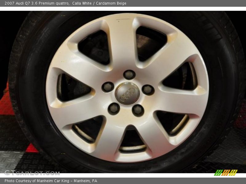 Calla White / Cardamom Beige 2007 Audi Q7 3.6 Premium quattro