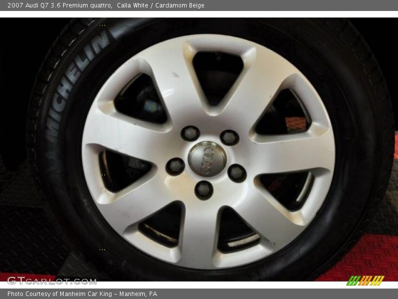 Calla White / Cardamom Beige 2007 Audi Q7 3.6 Premium quattro