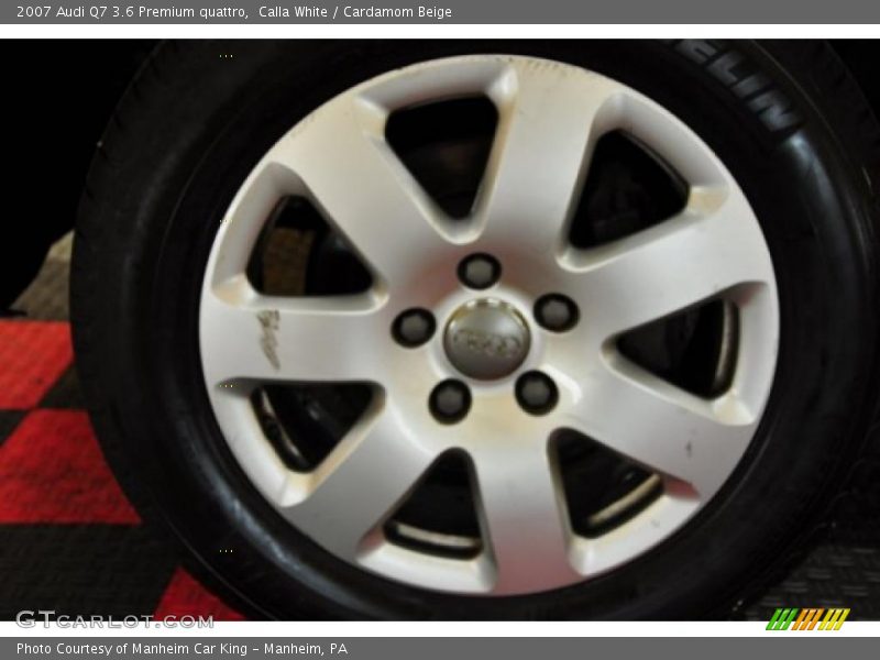 Calla White / Cardamom Beige 2007 Audi Q7 3.6 Premium quattro