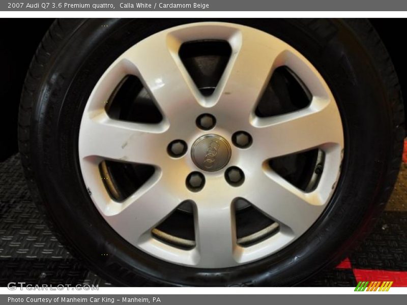 Calla White / Cardamom Beige 2007 Audi Q7 3.6 Premium quattro