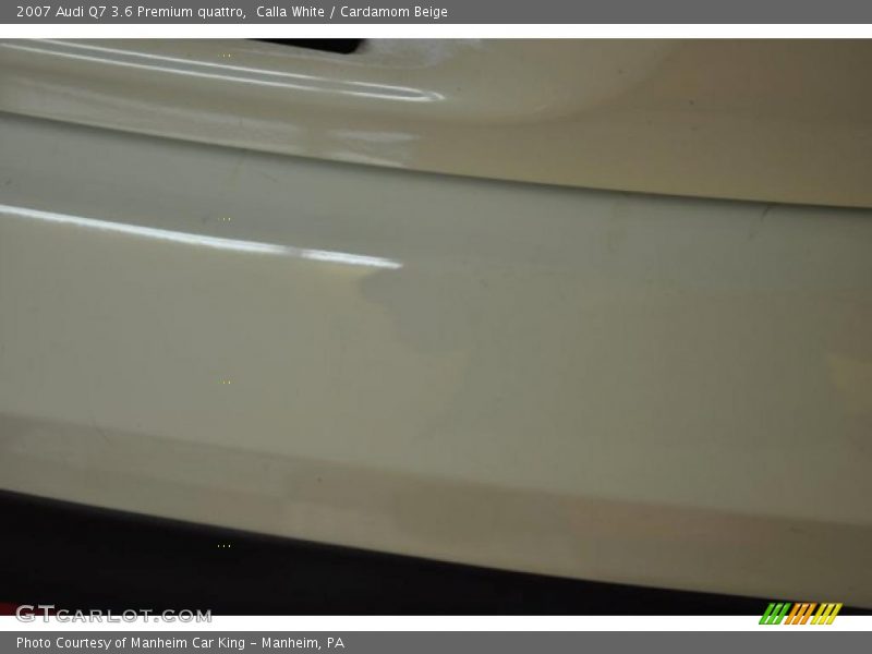 Calla White / Cardamom Beige 2007 Audi Q7 3.6 Premium quattro
