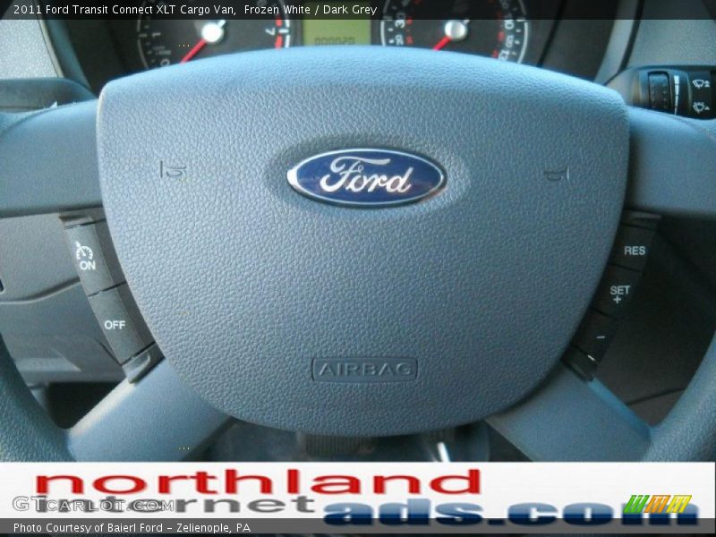 Frozen White / Dark Grey 2011 Ford Transit Connect XLT Cargo Van