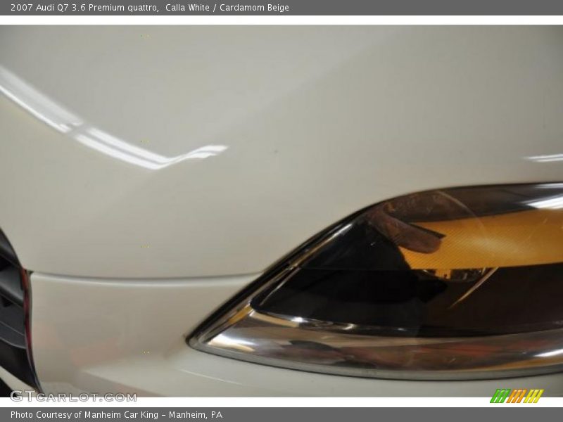 Calla White / Cardamom Beige 2007 Audi Q7 3.6 Premium quattro