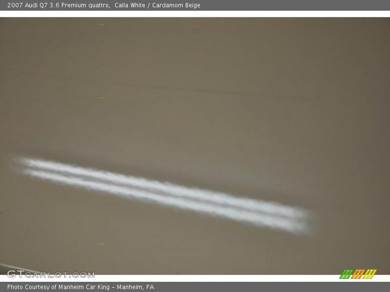 Calla White / Cardamom Beige 2007 Audi Q7 3.6 Premium quattro