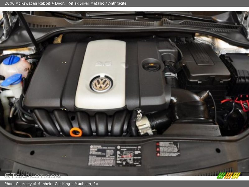 Reflex Silver Metallic / Anthracite 2006 Volkswagen Rabbit 4 Door