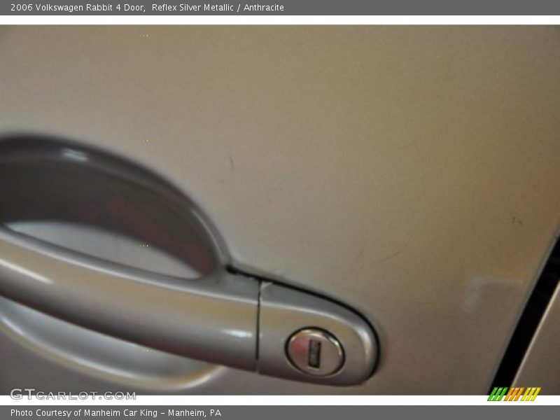 Reflex Silver Metallic / Anthracite 2006 Volkswagen Rabbit 4 Door