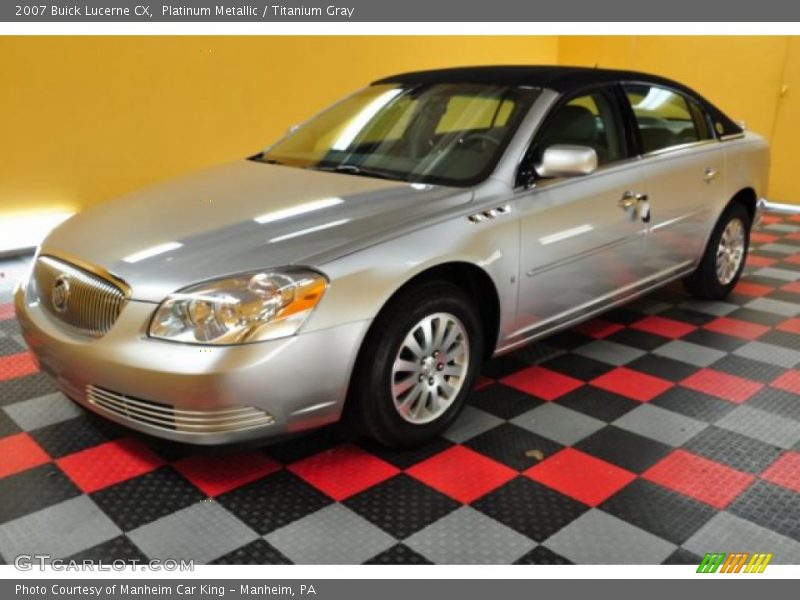 Platinum Metallic / Titanium Gray 2007 Buick Lucerne CX