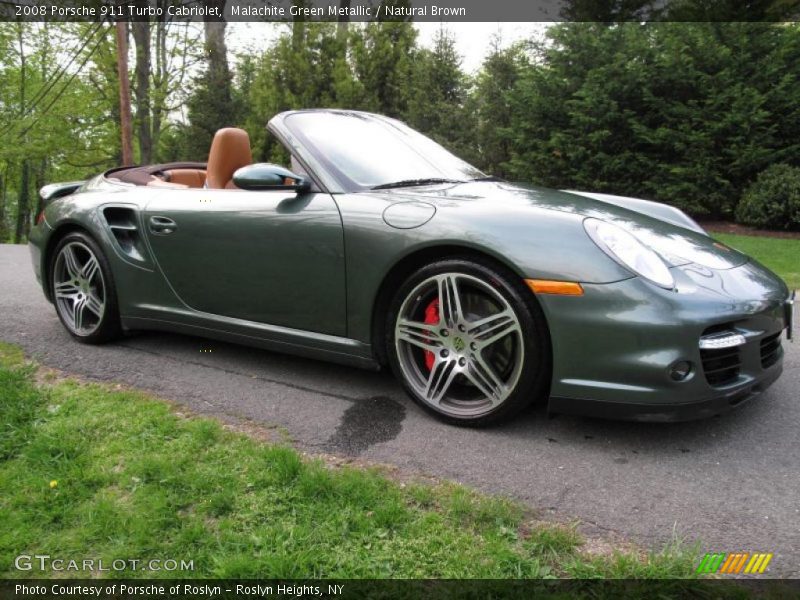  2008 911 Turbo Cabriolet Malachite Green Metallic