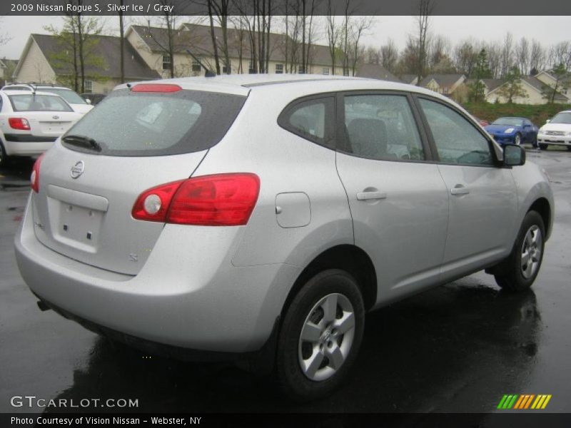 Silver Ice / Gray 2009 Nissan Rogue S